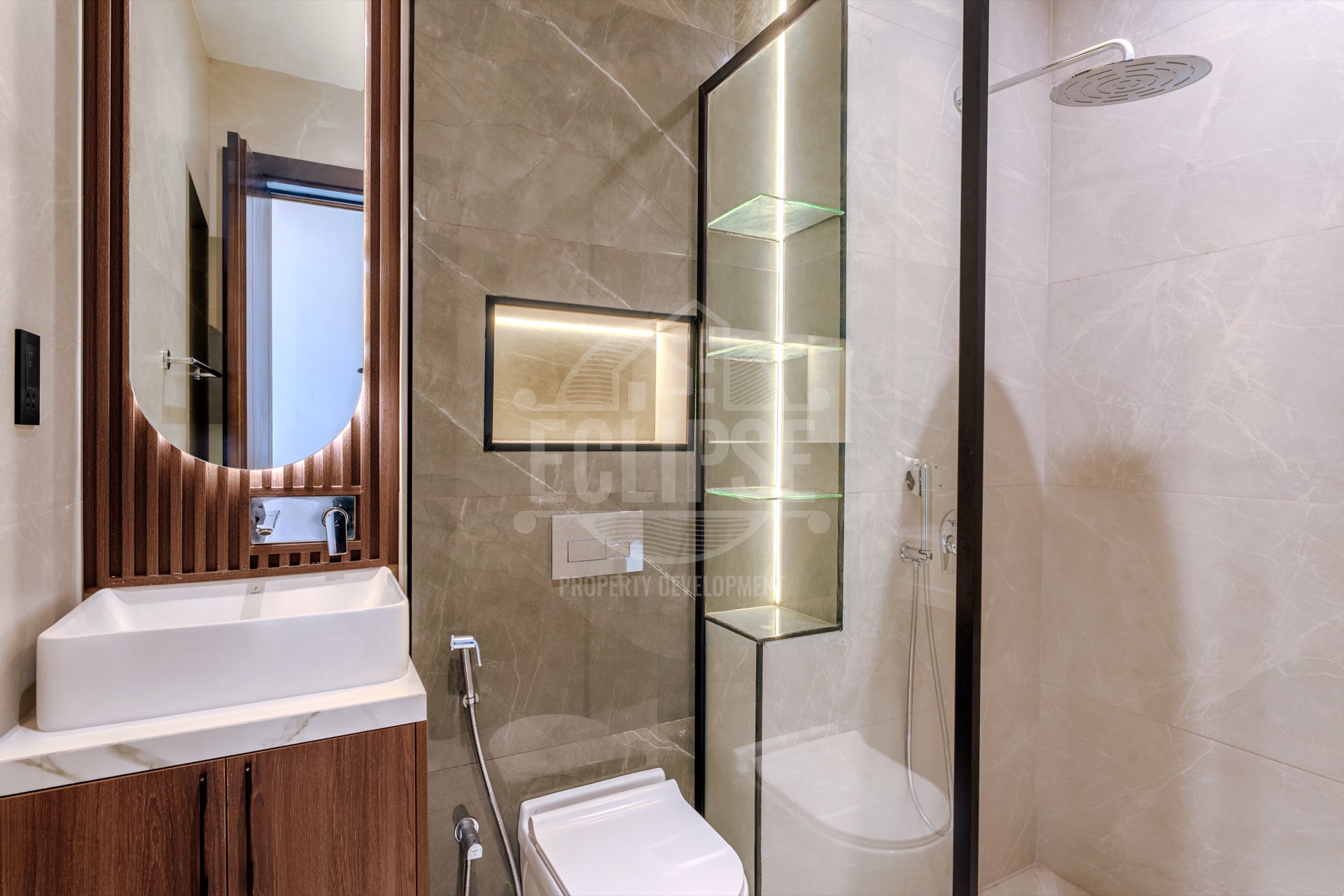 34 Tranquil Residences bathroom finish