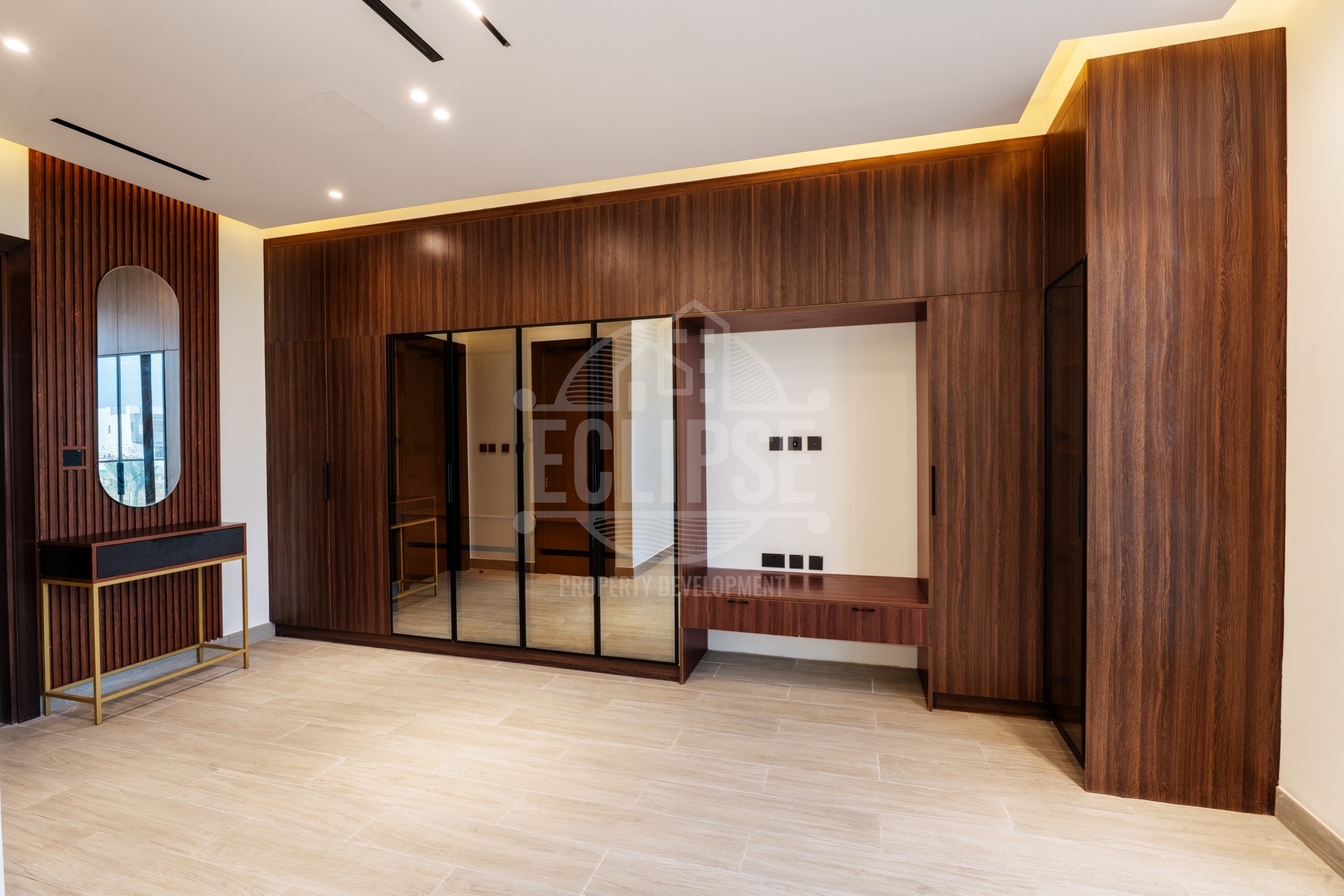 Tranquil wardrobe detail